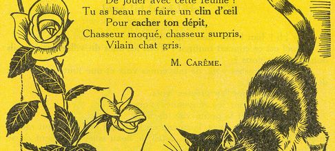 Le chat étourdi (poème de Maurice Carême)