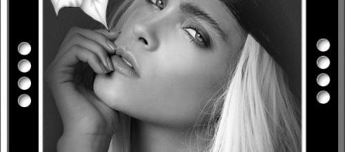  En noir et blanc..