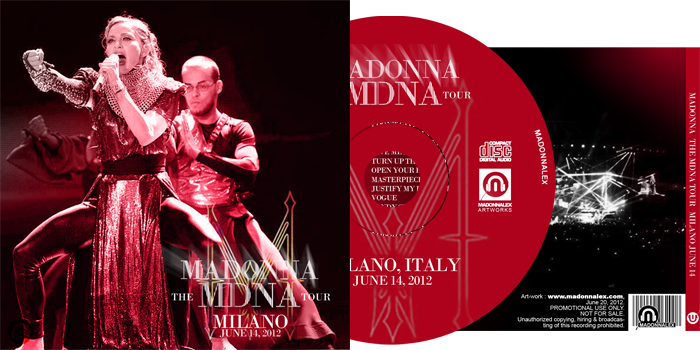 The MDNA Tour - 2012 06 14 - Milano Audio Recording [Full Concert]