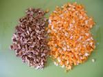 Cake mimolette noix et boursin