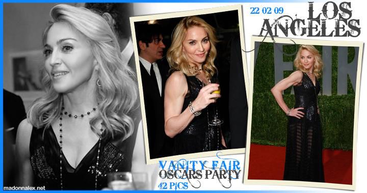 Madonna @ Post-Oscars Party 2009