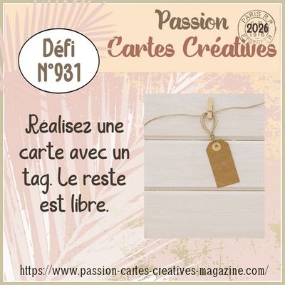 Passion Cartes Créatives#931 !