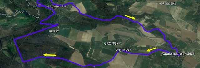 Circuit de Crouy-sur-Ourcq (1/3) : Crouy-sur-Ourcq