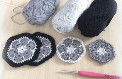 Des african flowers comme sous-tasses