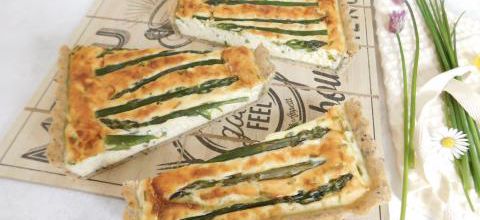 Quiche aux asperges