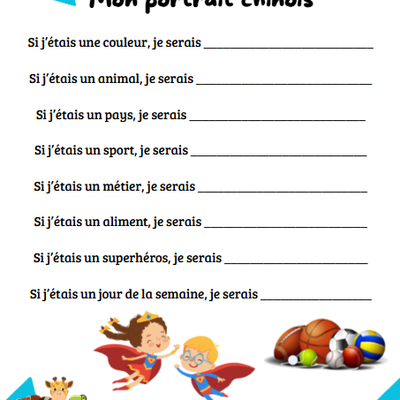 Mon portrait chinois 