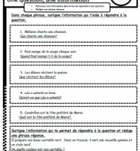 Répondre à une question