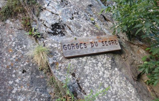 Pyrénées Orientales, aout 2016 Gorges du Sègre