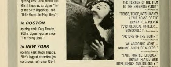 BOX OFFICE USA DU 6 MAI 1959 AU 12 MAI 1959