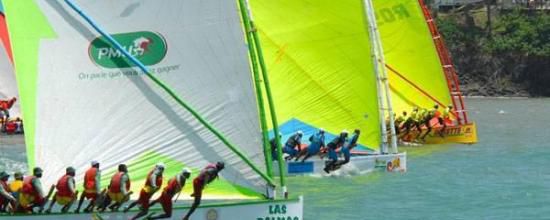 Une 2 ème étape sans suspense du Tour de la Martinique des Yoles rondes!