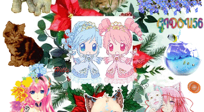 MANGAS ANIMAUX FLEURS