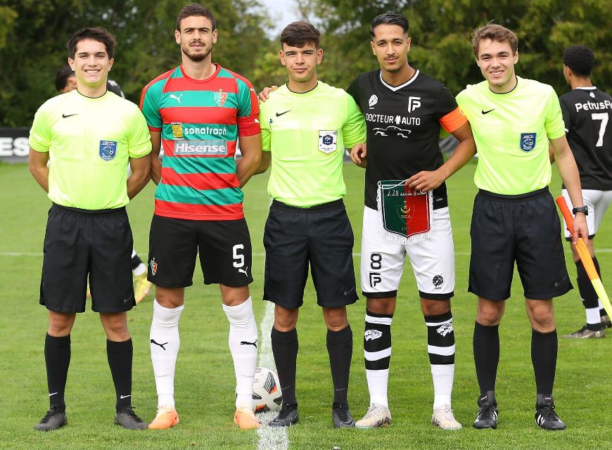 Mercredi 30.8.2023 à Rennes Complexe Sportif du Château du Bois Guy Amical Académie Petrus Flo Foot (France) (Titulaires)-MCA 0-5