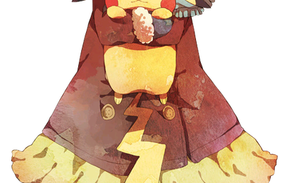 Rin et Pikachu [Moyen]