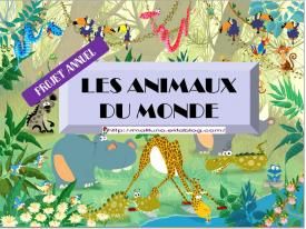 Les animaux du monde: arts plastiques