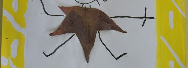 Le "bonhomme feuille" en automne