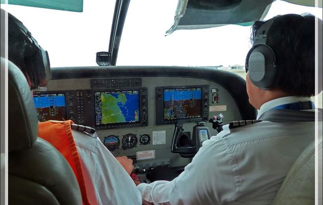 Départ de l'aéroport de Pisco pour le survol des Lignes de Nazca - Paracas - Pérou 