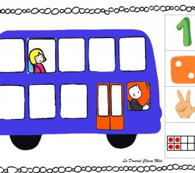 Jeu du bus : quelques ateliers de numération