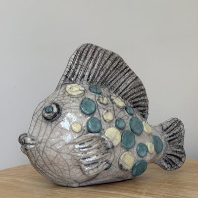 PETIT POISSON RAKU 