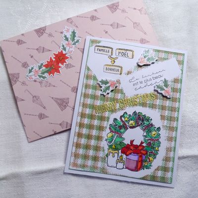 Carte de voeux douceur .