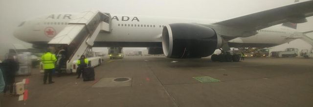 Flight from Montreal to Frankfurt on December 17th and December 18th 2023