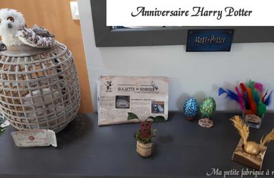 Anniversaire Harry Potter ; jour J 