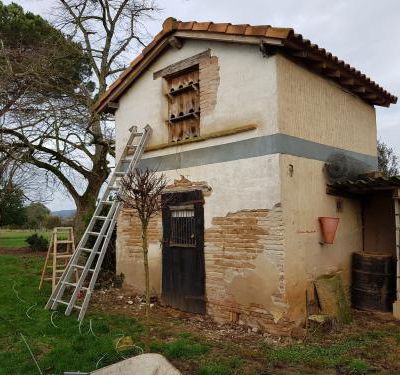 2018 Rénovation du Pigeonnier du Gîte