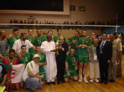 2006-2007 MCA Volley-ball Messieurs Champions d'Afrique 