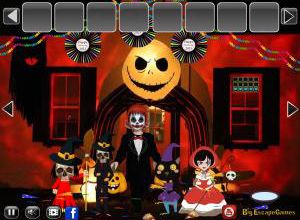 Big Happy Halloween party 2023 soluce