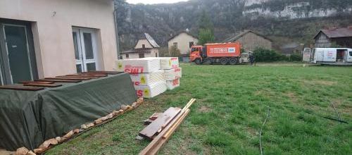 Les 1ères chapes de notre maison !