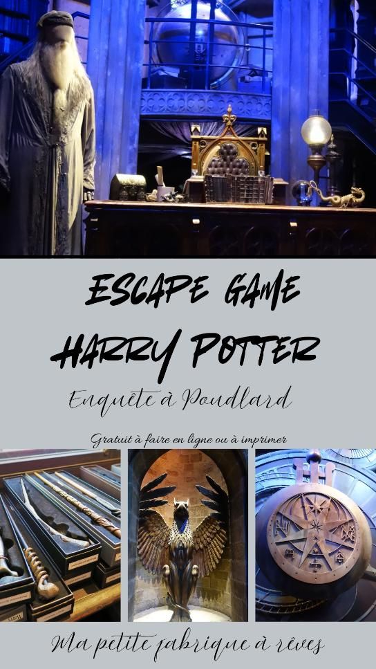 EScape game Harry Potter