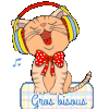 gif animé, blinkie,BISOUS,signature animee