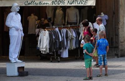 Sarlat : animations dans les rues...