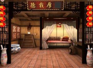 Chinese classical bedroom escape soluce