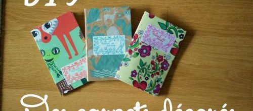 Des petits carnets pour bébé (et futurs parents !) - Tuto