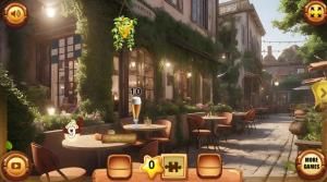 Cafe terrasse escape