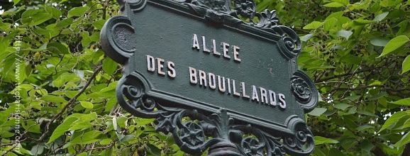 Montmartre : Un lieu romantique : l’allée des Brouillards