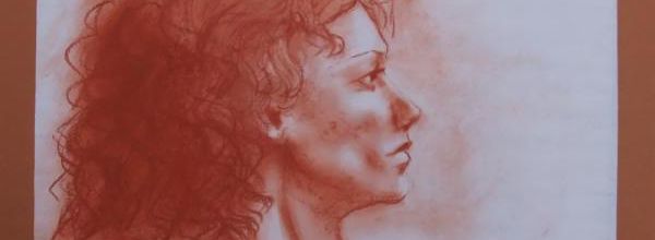 Mardi - Portrait sanguine