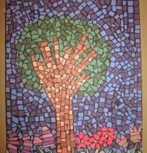Mosaïque de papier