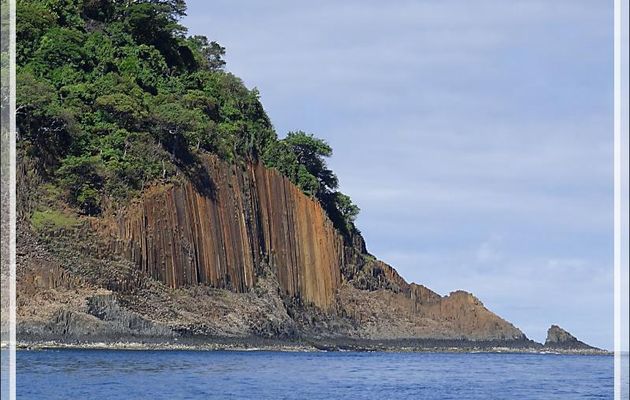 Orgues basaltiques - Grande Mitsio - Madagascar