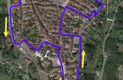 Le centre-ville historique d'Avallon (1/2)