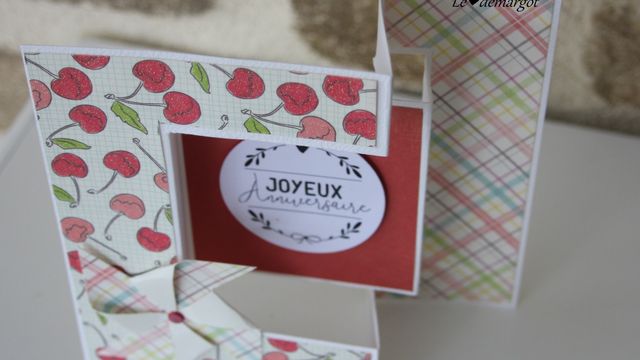 Scrap / Une nouvelle carte anniversaire