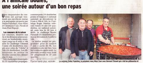 Photos - Repas du 25 Avril 2014