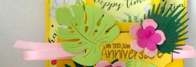 Une carte d'anniversaire