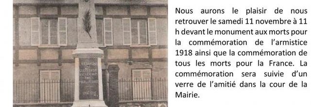 Commémoration du 11 novembre