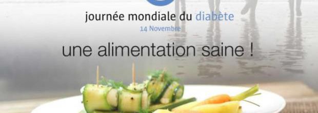 Journée Mondiale du Diabète 2015: une alimentation saine
