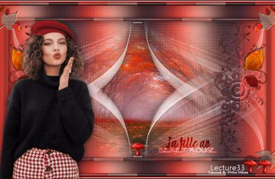 LA FILLE AU BERET ROUGE