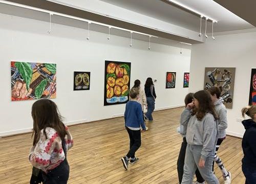 Visite de l'exposition "Le fruit d'aujourd'hui" 6ème option CPA