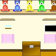 Liromisty - Escape from the Room with Bookshelf and Teddy Bear
