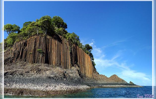Orgues basaltiques - Grande Mitsio - Madagascar