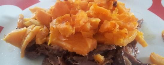 Parmentier de patate douce